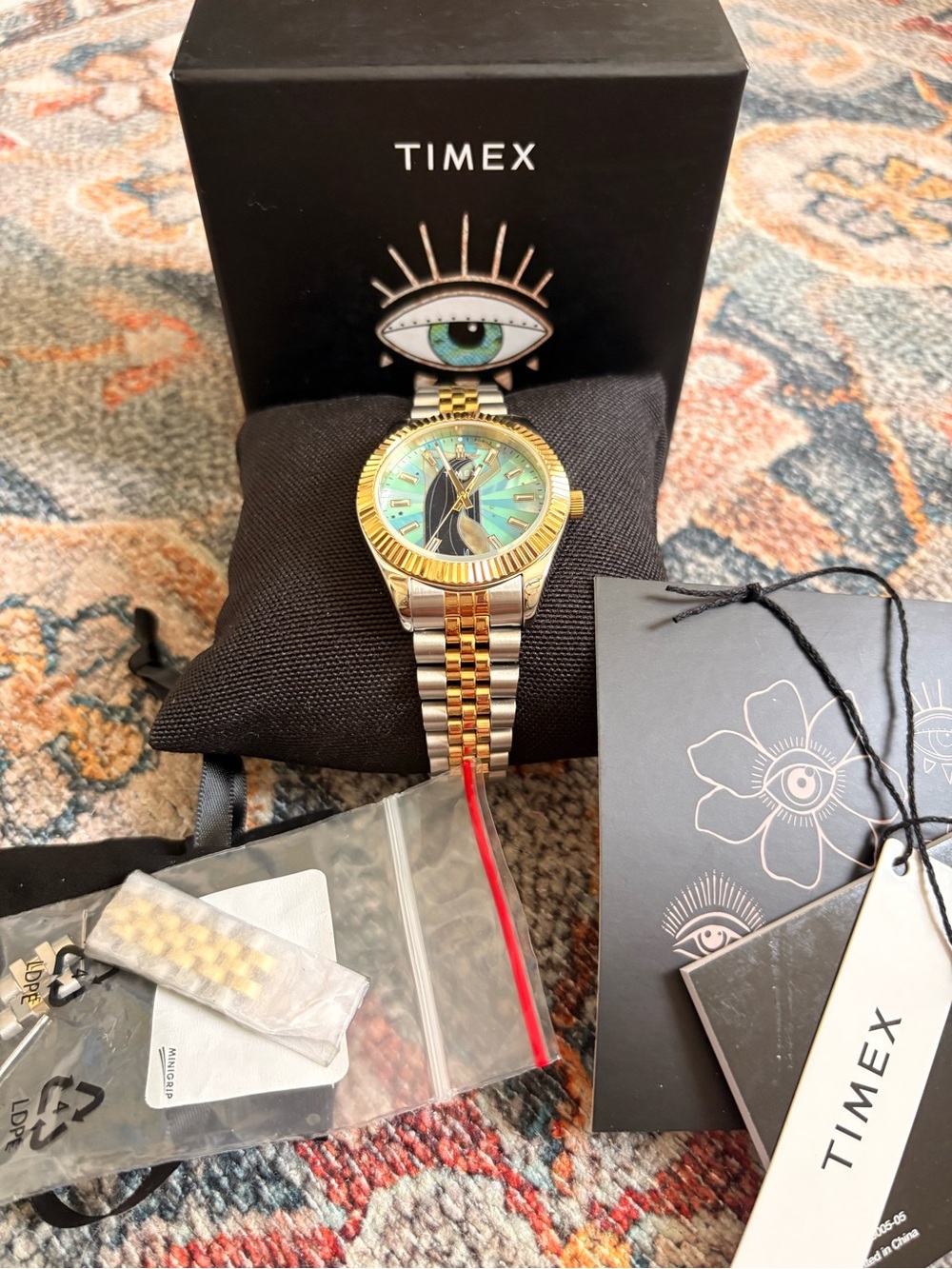 Times Jacquie Aiche Musings Two Time watch. NWOT
